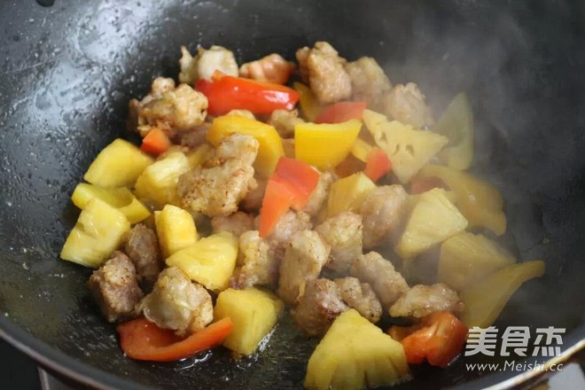 Pineapple Sweet and Sour Pork recipe