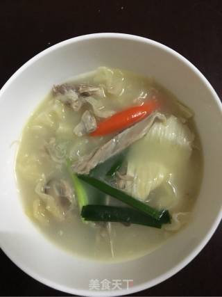 Duck Soup with Yuba and White Fungus recipe