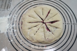 Buckwheat Fancy Buns with Blueberry Sauce recipe