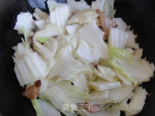 Winter Cabbage-stewed Cabbage Vermicelli recipe