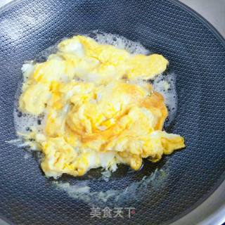 "home Cooking" Scrambled Eggs with Old Cucumber recipe