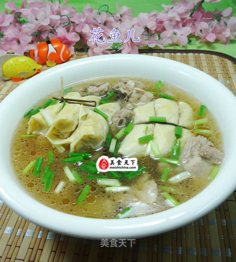 Noodle Knot Pork Ribs Soup recipe