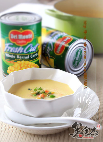 Milky Corn Soup recipe