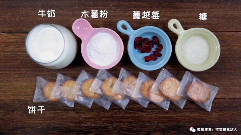 Fresh Milk Mochi Baby Food Supplement Recipe recipe