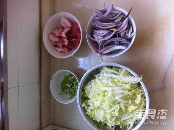 Stir-fried Cabbage Shreds recipe