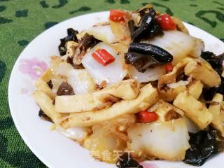 Tofu Stewed with Cabbage recipe