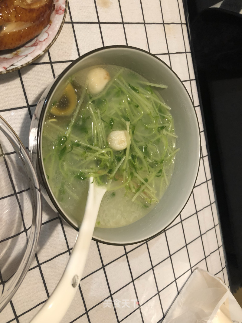 Serve Seedlings in Soup recipe