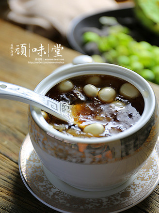 Supor. Chinese Pottery White Fungus and Peach Gum Stewed Lotus Seeds recipe