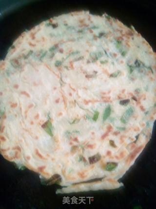 Hot Noodle Scallion Pancake recipe