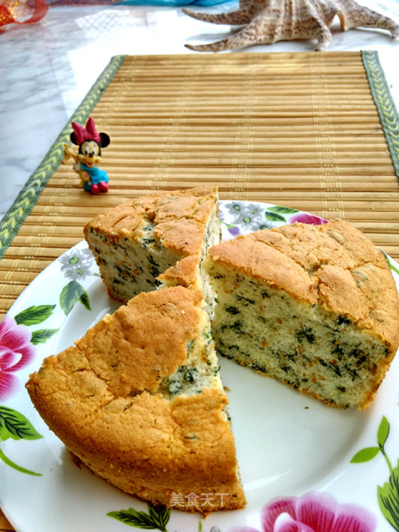 Chrysanthemum Sesame Chiffon Cake recipe