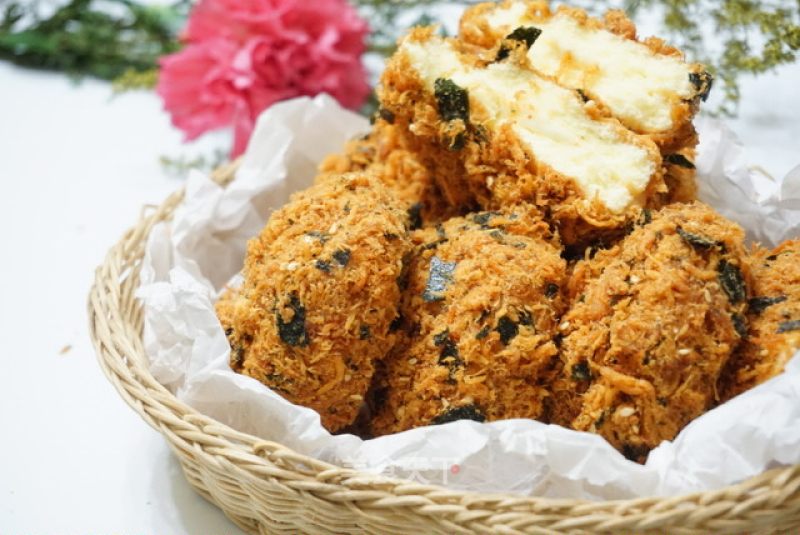 # Fourth Baking Contest and is Love to Eat Festival#seaweed Pork Floss Cake recipe
