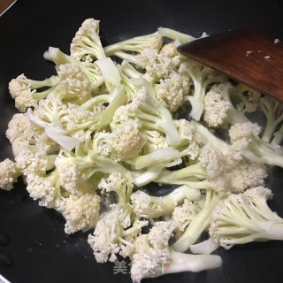 Stir-fried Cauliflower recipe