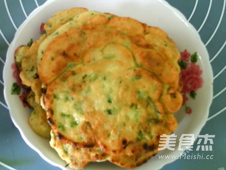 Scallion Tofu Custard Cake recipe