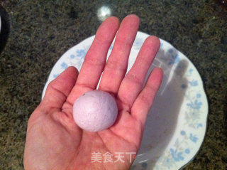 Walnut, Sesame and Purple Sweet Potato Gnocchi recipe