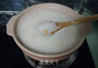 Casserole Sea Cucumber Jiang Scallop Congee recipe