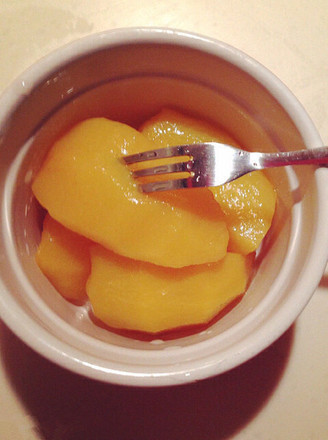 Canned Yellow Peach recipe