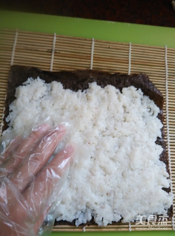 Seaweed Wrapped Rice Bento recipe