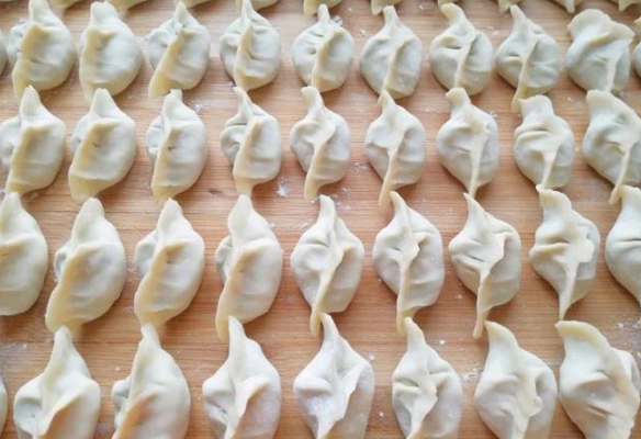 Leek and Egg Dumplings recipe