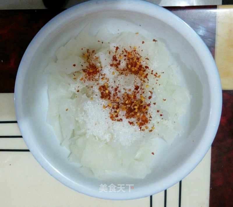 Sweet and Sour Radish recipe