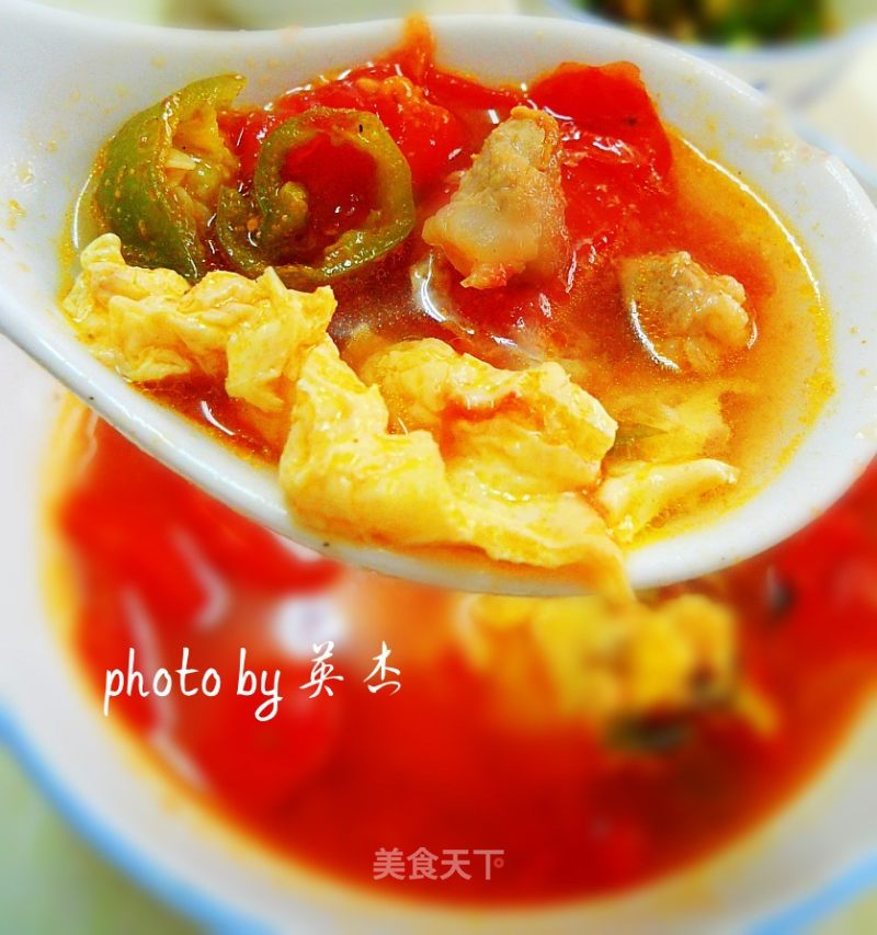Tomato and Egg Soup recipe
