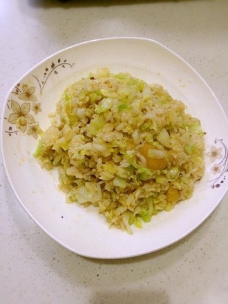 Fried Rice with Cabbage recipe