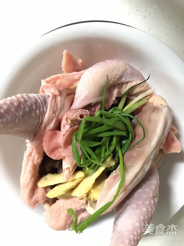 Gan Flavor Steamed Chicken recipe