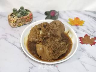 Stewed Trotters recipe