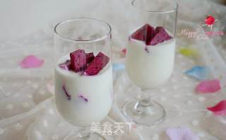 Dragon Fruit Yogurt Cup recipe