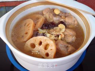 Red Date and Lotus Root Soup recipe
