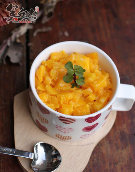 Mango Custard Pudding recipe