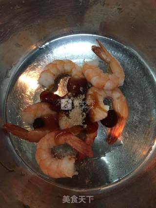 #aca烤明星大赛#roasted Potatoes and Shrimp Balls recipe