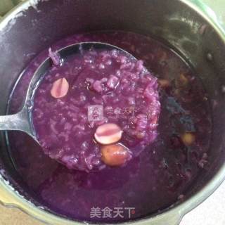 Lotus Seed and Sweet Potato Porridge recipe