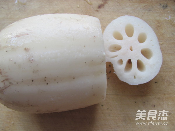 Osmanthus Sweet Lotus Root recipe