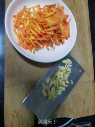Stir-fried Carrots with Soybeans recipe