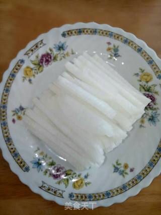 Refreshing Shredded Radish recipe