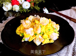 Shrimp 滑蛋#蛋美食# recipe