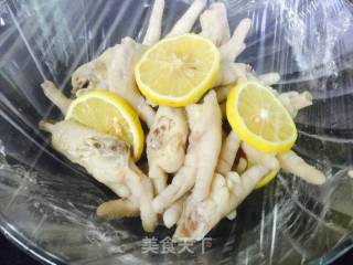 Lemon Chicken Feet recipe