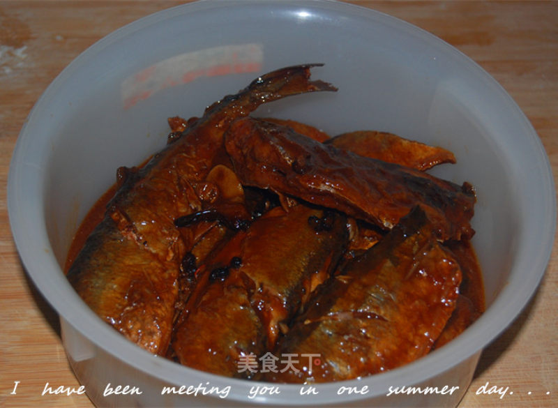 Saury in Tomato Sauce recipe