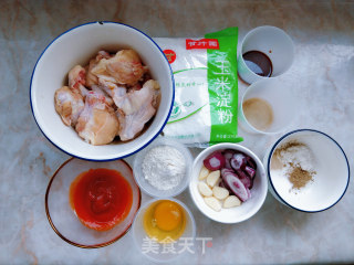 Korean Style Garlic Sweet and Spicy Fried Chicken recipe