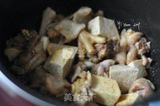 Rice Cooker Oil Braised Taro Chicken recipe