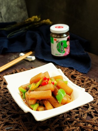Sauce-flavored Konjac Tofu recipe