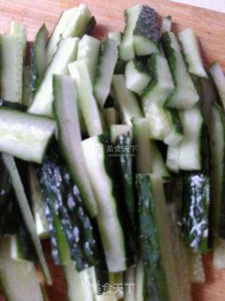 Stir-fried Cucumber recipe
