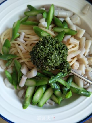 Pasta with Green Sauce recipe