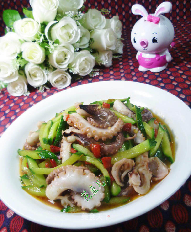 Cucumber Stir-fried Wangchao recipe