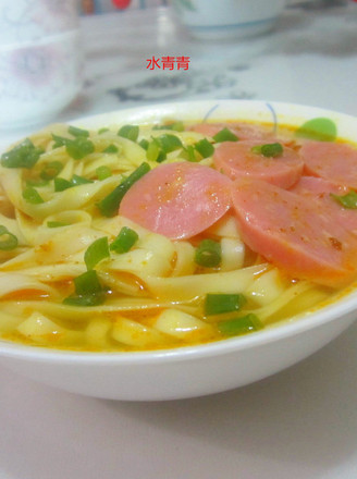 Oil Curry Noodles---home-made Snacks