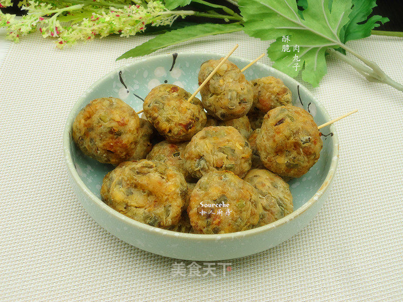 Crispy Meatballs recipe