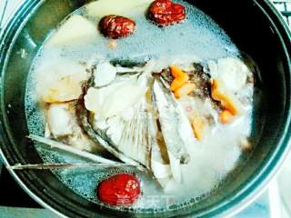 Stewed Fish Head with Tianma recipe