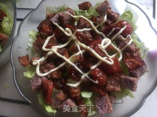 Bacon Lettuce Salad recipe