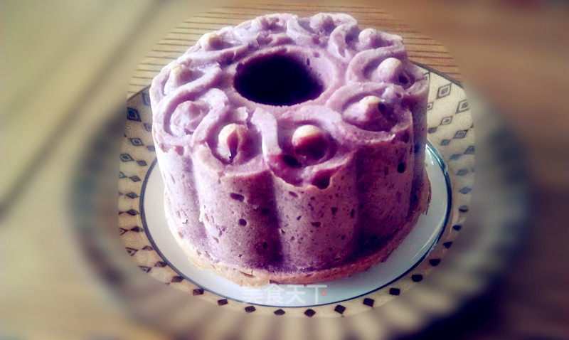 Vanilla Purple Sweet Potato Cake recipe