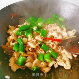 Green Pepper Fat Intestine recipe